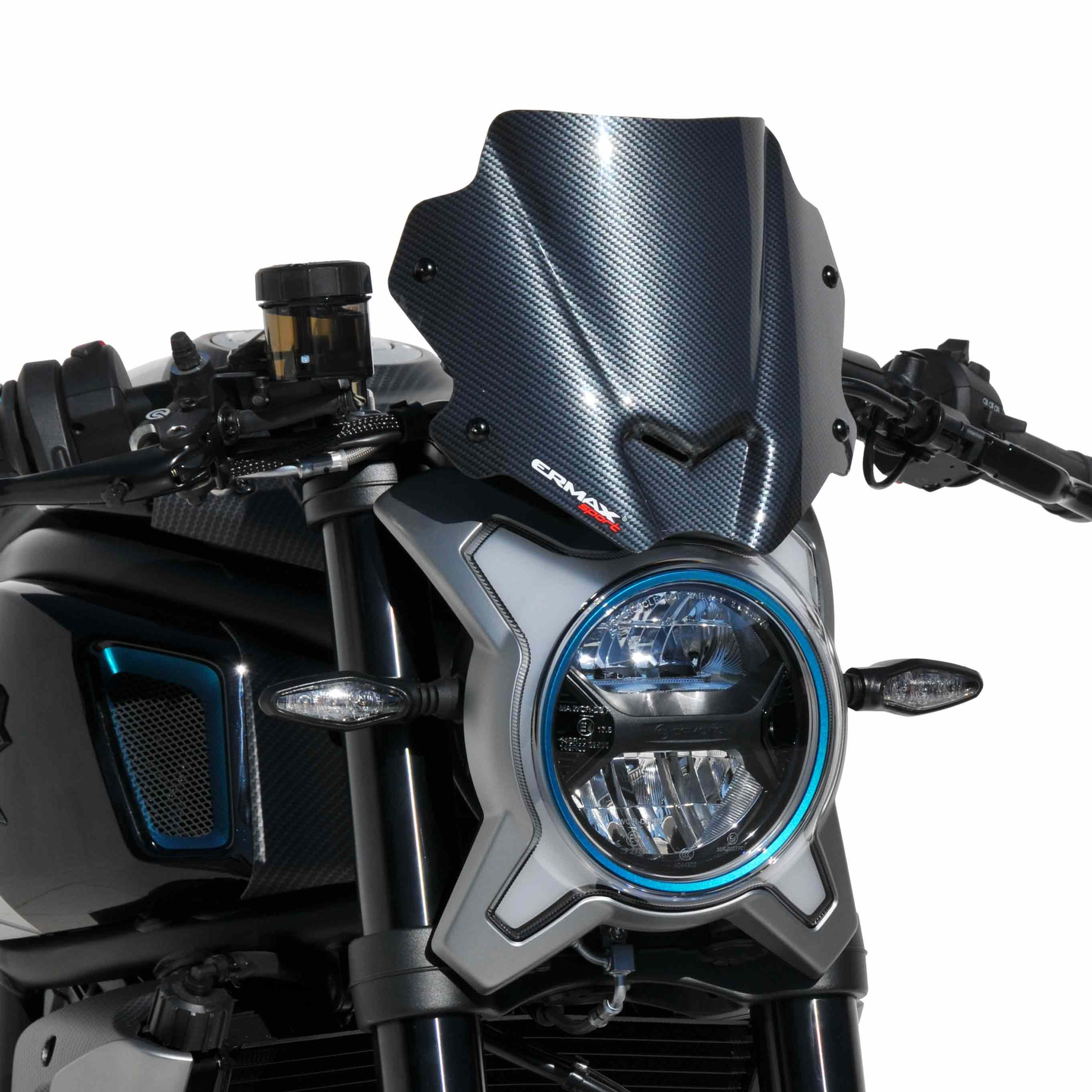 Ermax-T�te de Fourche 700 CL X Sport 22 - Look Carbone Argent 22