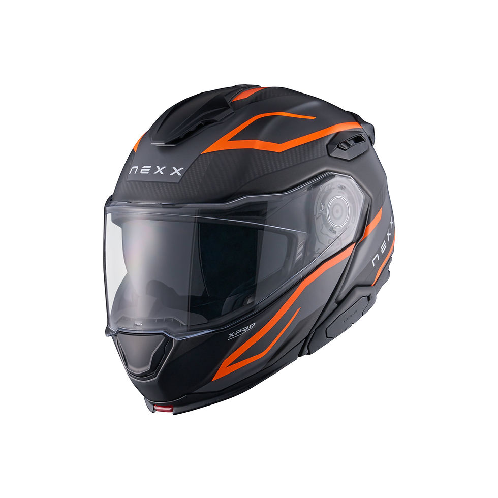 Miniaturbild: NEXX - X.LIFETOUR PRO MILE HELM ORANGE/MATTGRAU
