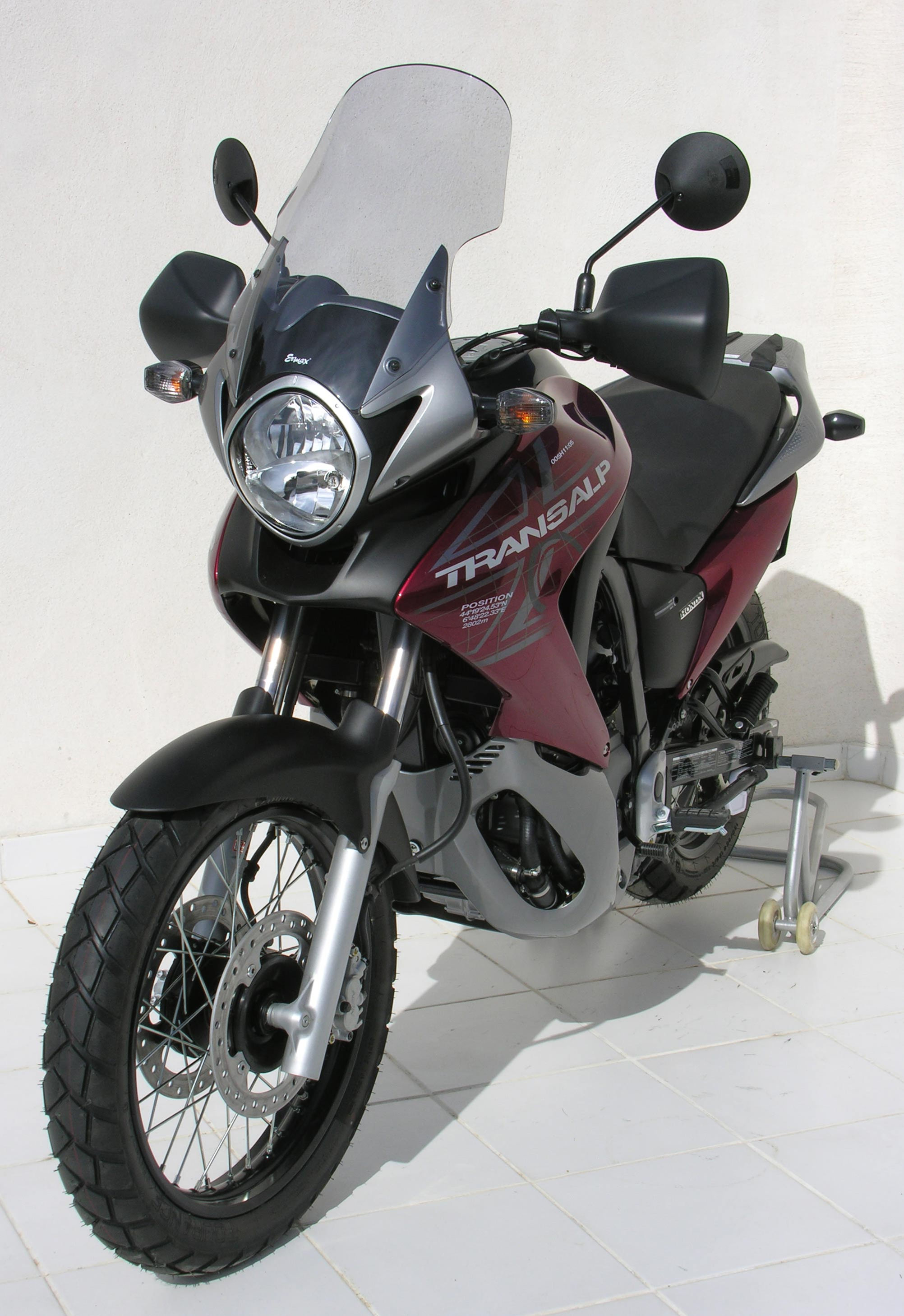 Ermax Bulle haute protection Honda TRANSALP XL 700 2008-2012