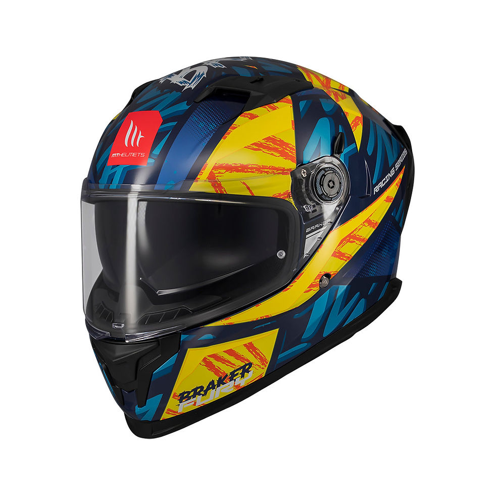 Thumbnail: MT Helmets - BRAKER SV FURY C17 BRILLANT