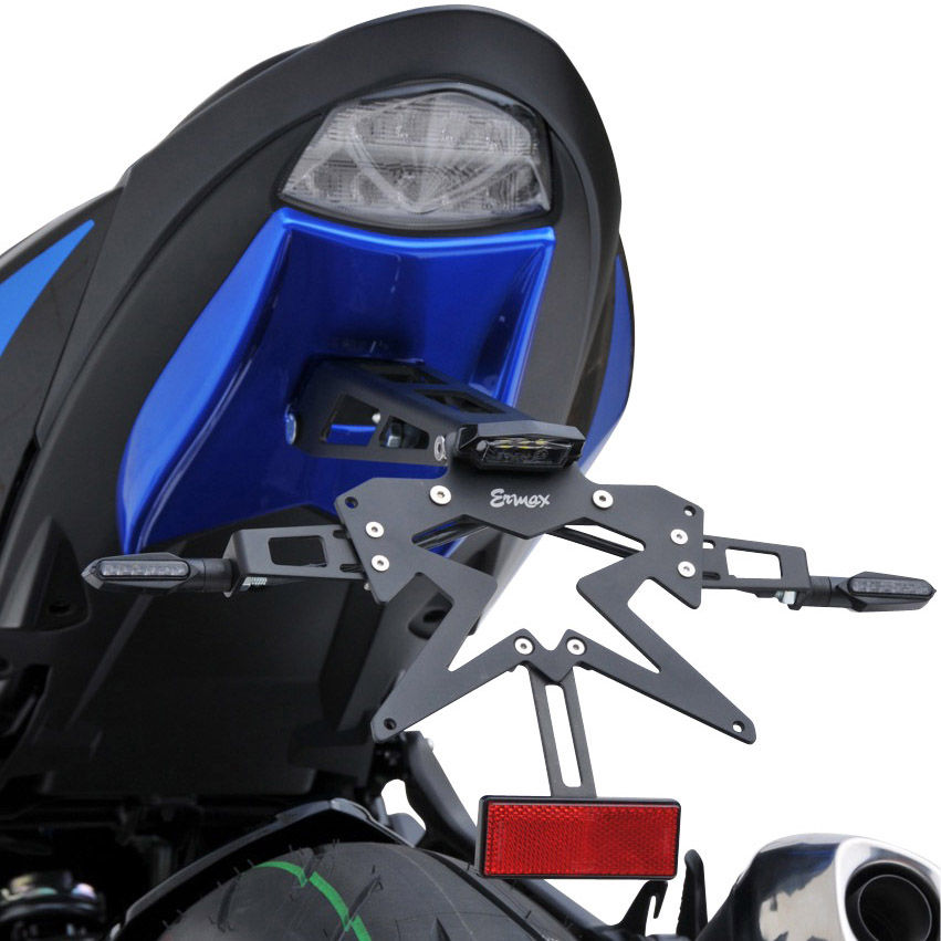 Ermax Support de plaque aluminium Suzuki GSX S 750 2017-2022