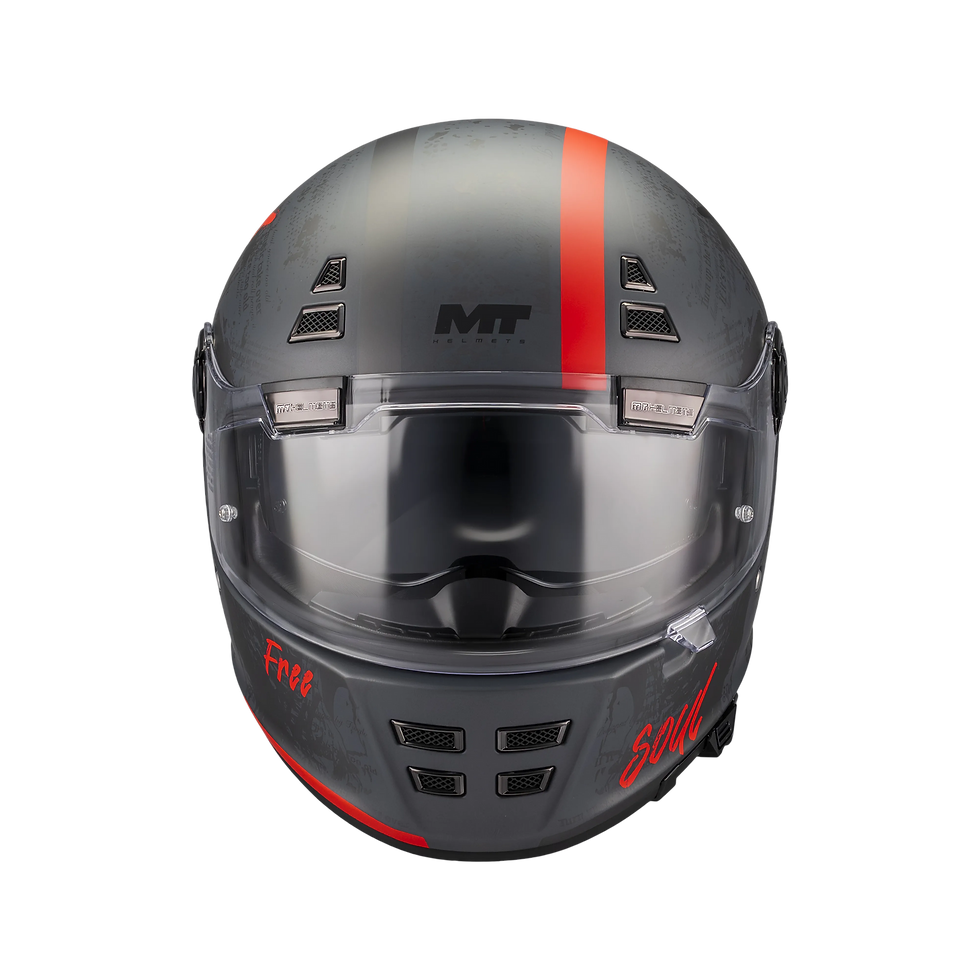 Miniatura: MT Helmets - JARAMA SV PAPERCUT C15 MAT