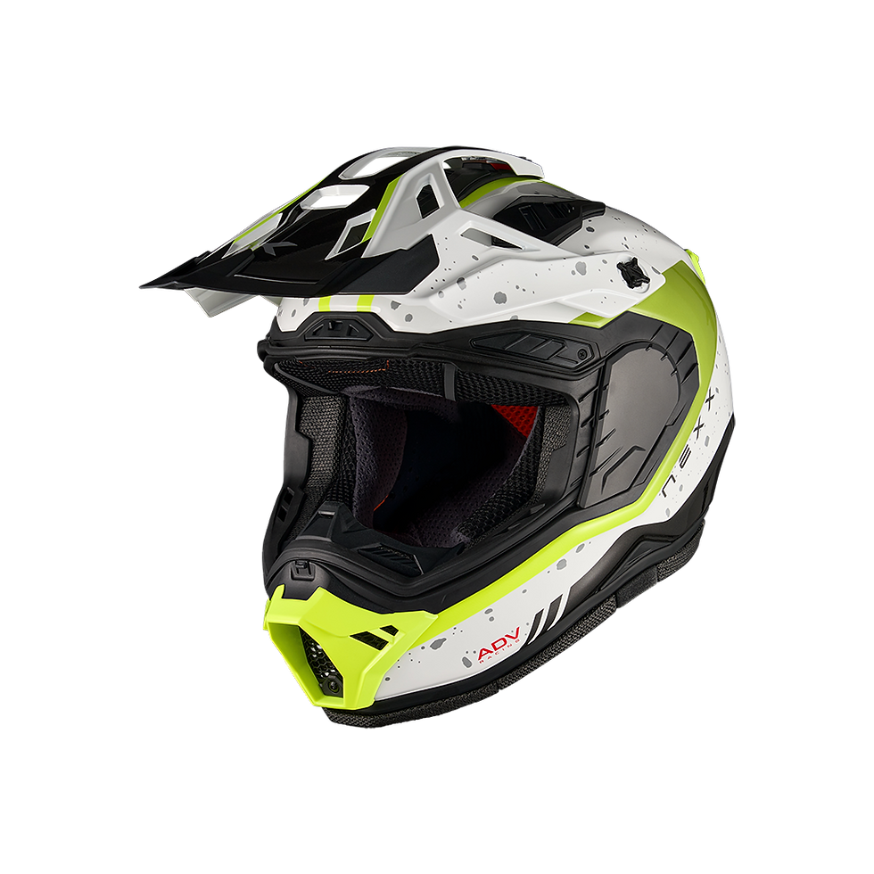 Miniatura: NEXX - CASQUE X.RALLY YUMA WHITE/NEON