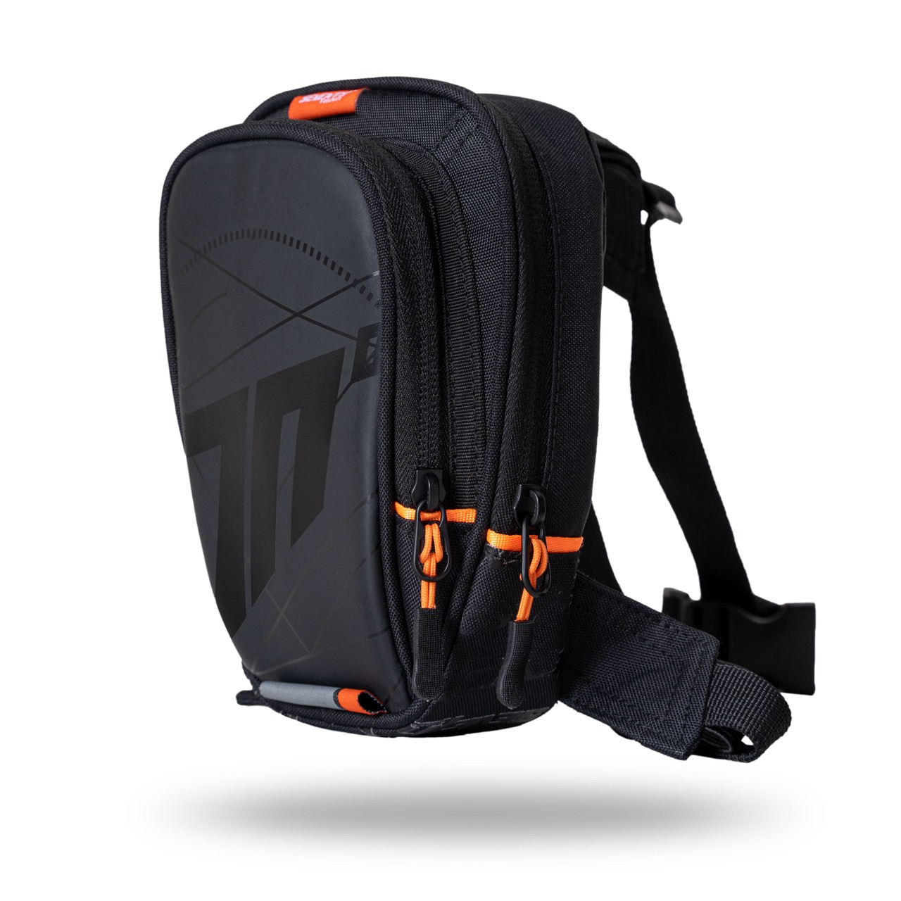 SEVENTY DEGREES - SD-TL1 BLACK/WHITE MOTORBIKE LEG PACK