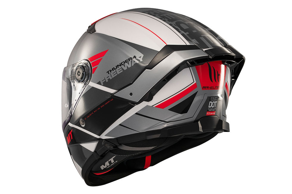 Miniaturbild: MT Helmets - Thunder 4 SV Freeway A5 Brillo
