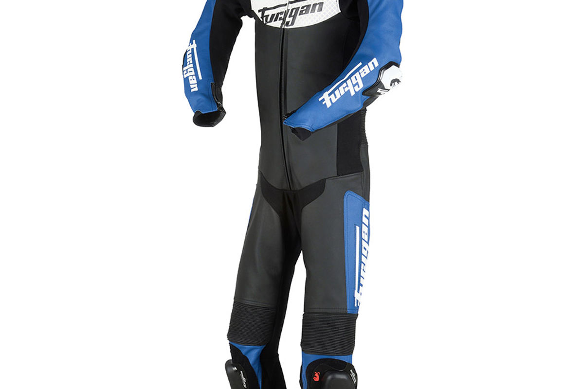 COMBI JUNIOR EVO - Noir-Bleu-Blanc - FURYGAN