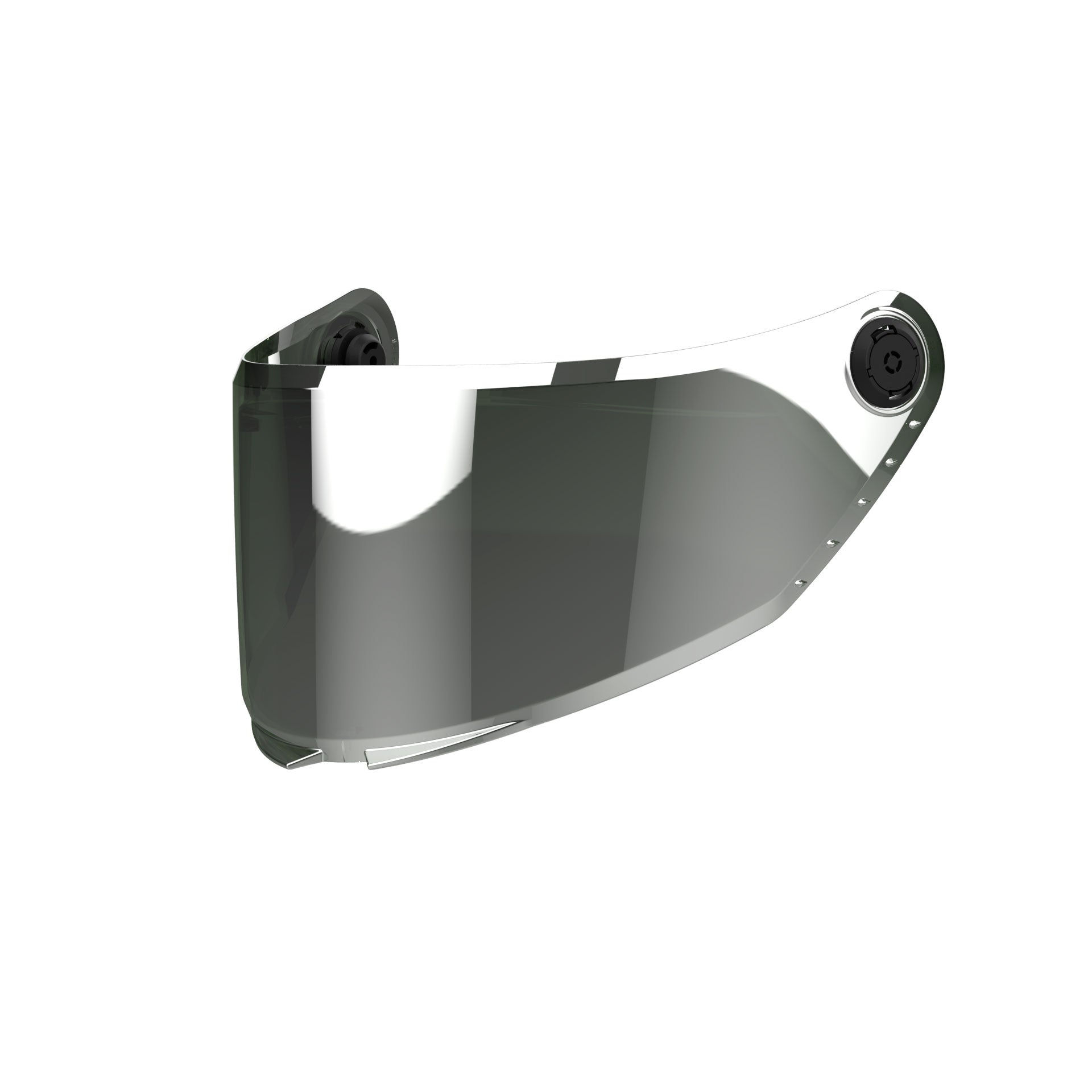 MT HELMETS - SILVER/MIRROR MAX VISION PINLOCK INSERT READY SCREEN MT-V-28B