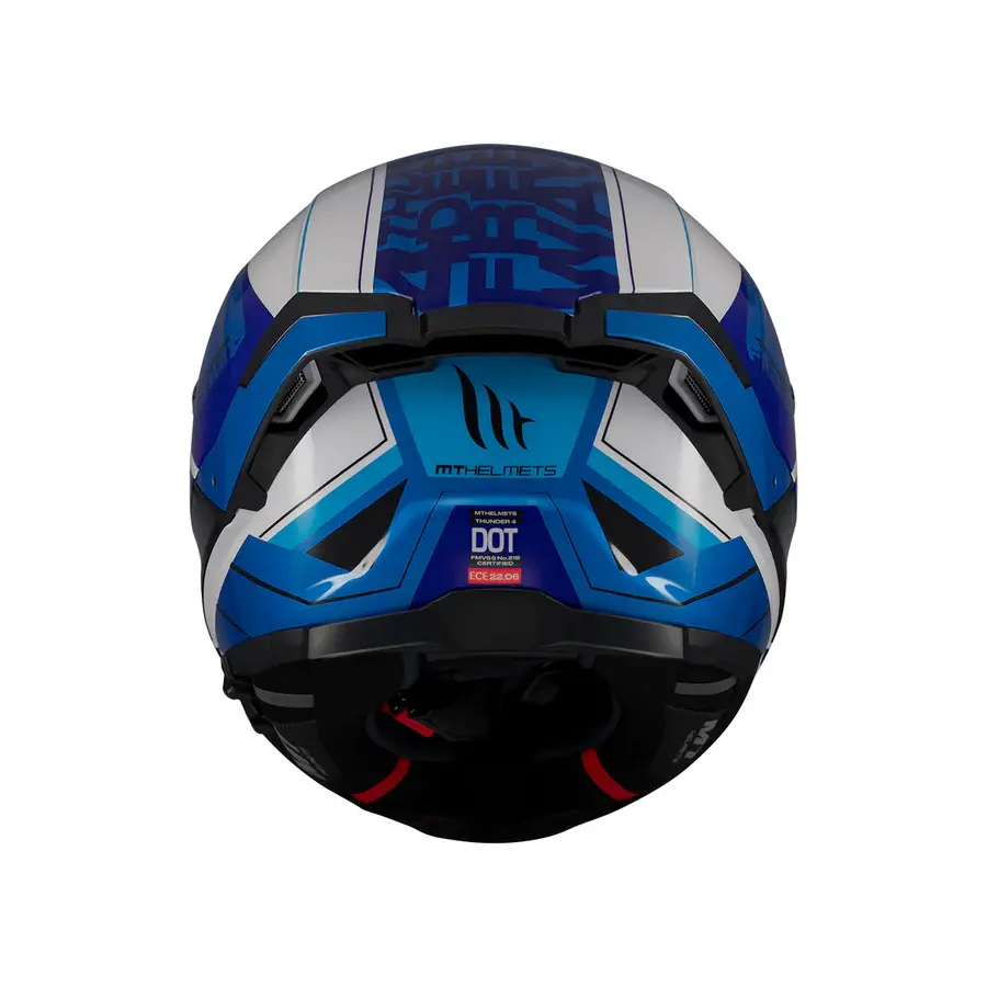 Thumbnail: MT Helmets - Thunder 4 SV Freeway A17 Brillo