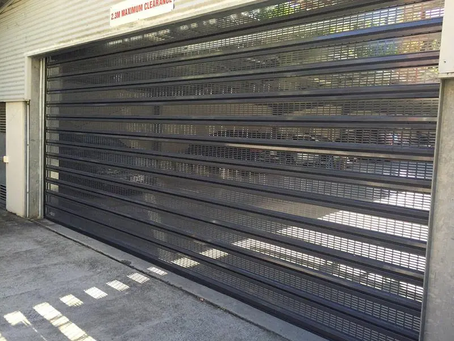 Safety with a View: Why Car Parks Love Perforated Shutters