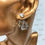 Thumbnail: Red Carpet Double-Sided Earrings- Silver