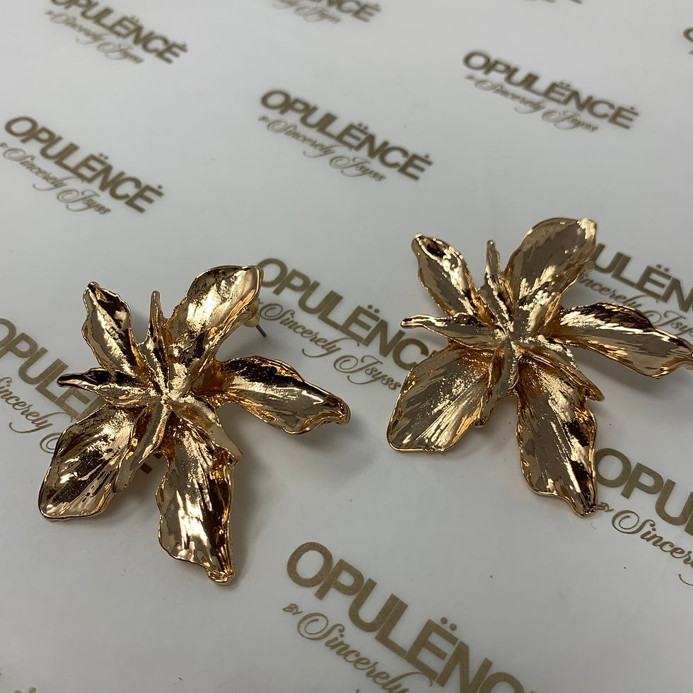 Thumbnail: Melrose Earrings (Gold)