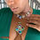 Thumbnail: Nola Necklace (Blue)