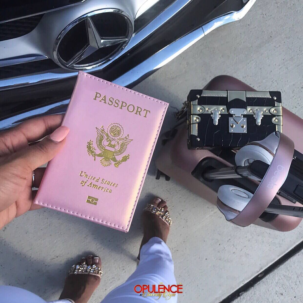 Thumbnail: Passport Cover (Rose Gold)