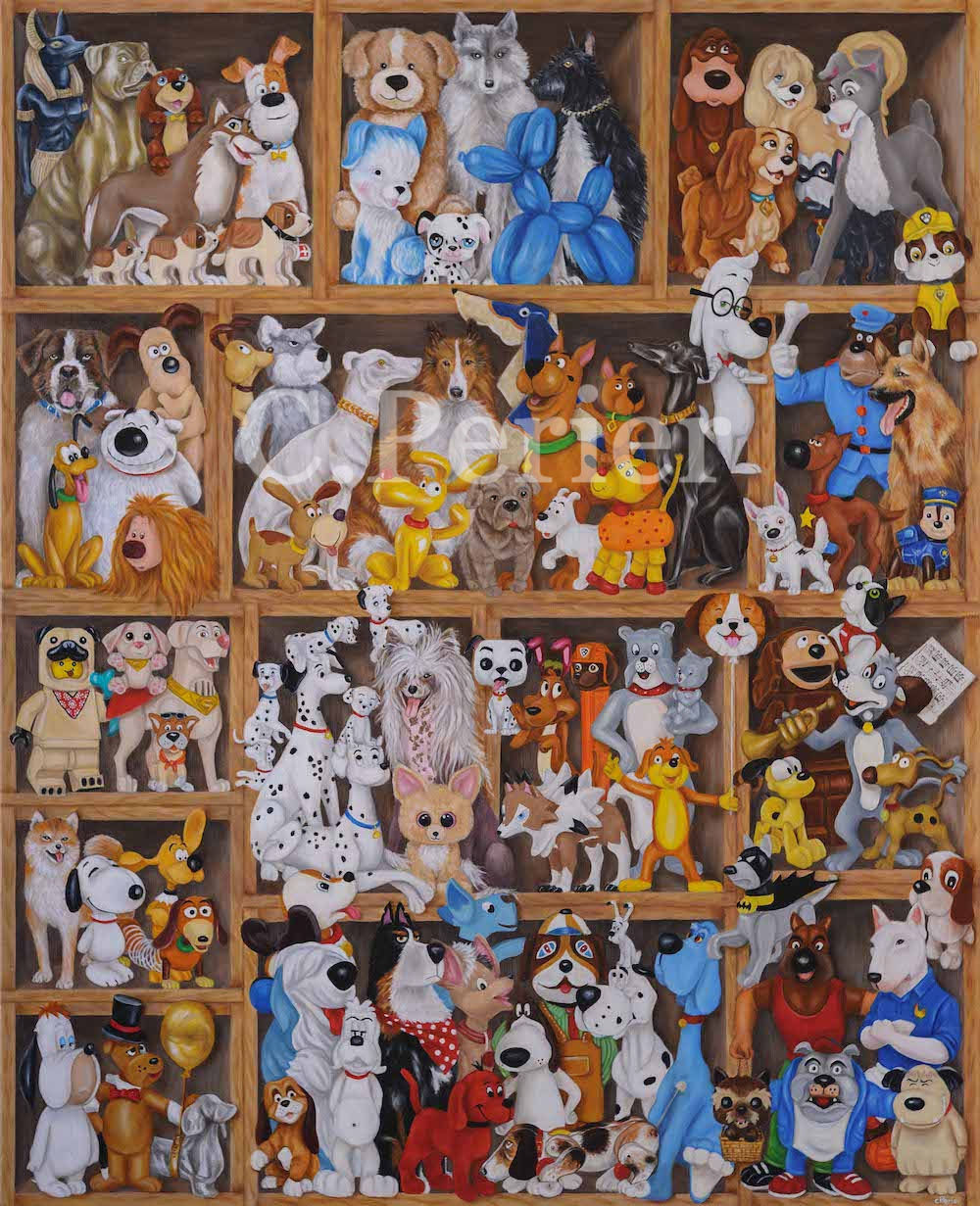 Cabinet de curiosités des Chiens