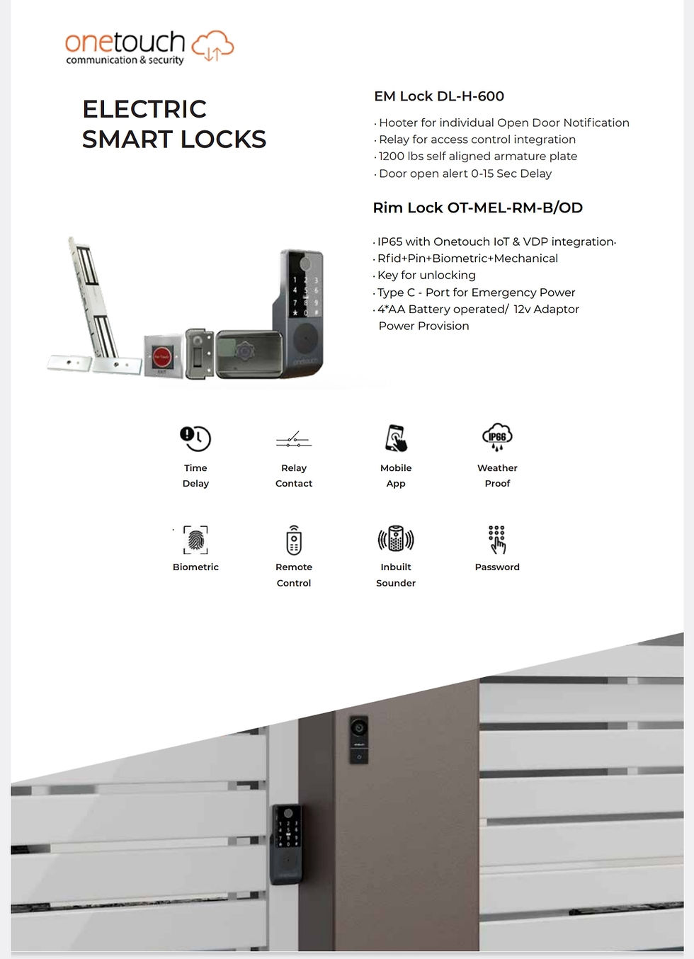 Thumbnail: One Touch EM Lock DL-H-600 