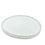 Miniaturbild: Großes rundes Tablett in Weiß und Mirror Ice