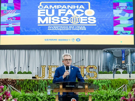 SENAMI lança Campanha “Eu Faço Missões 2025”