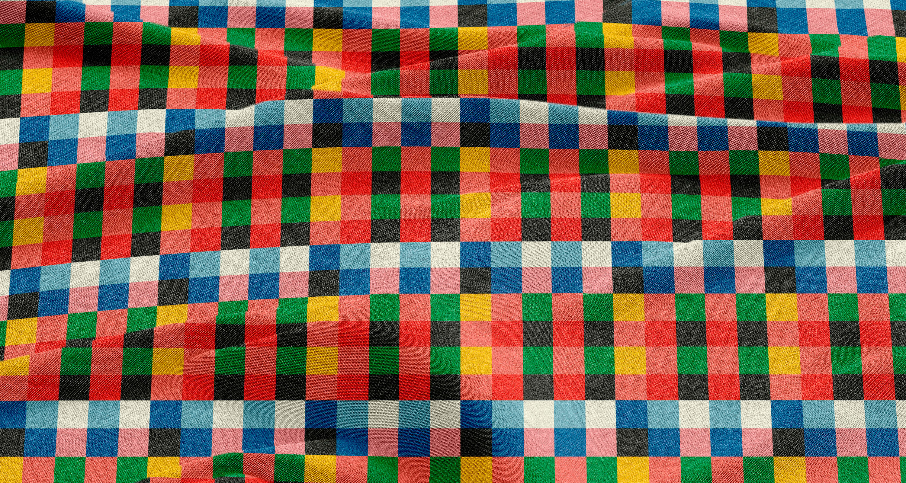 WAVING FLOWER | Multicolour Blocks