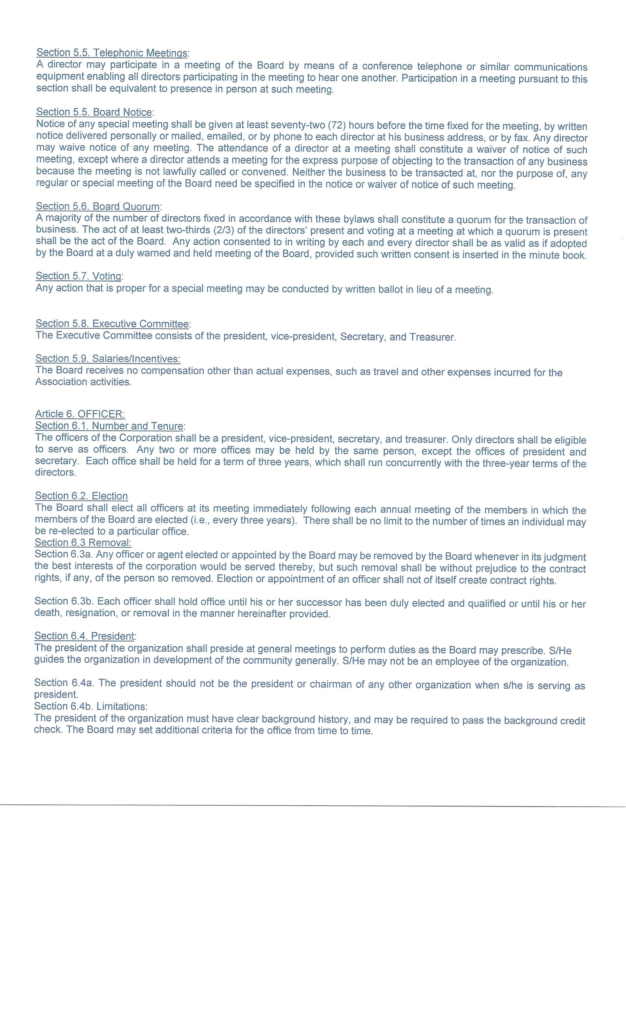 GMBO By-Laws (Page 4 of 8)
