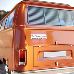 Bumper Sticker on VW Van.jpg