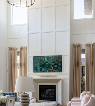 fireplace buildout, fireplace accent wall, board and batten, feature wall, living room accent wall