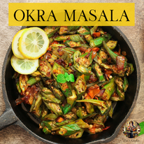 OKRA MASALA et idées de préparations pour qu'ils ne soient pas trop gluants