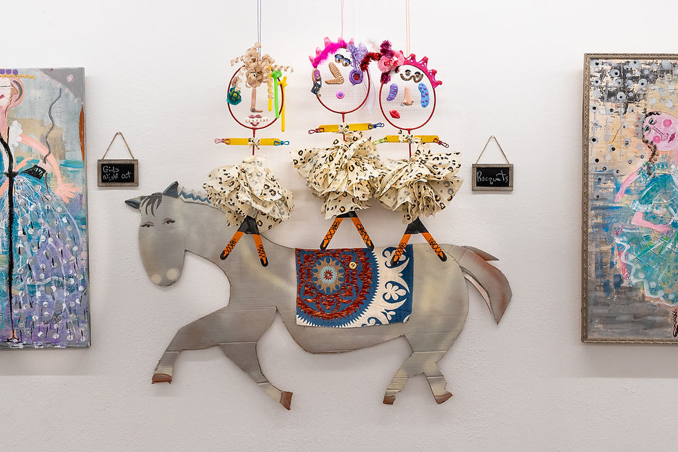 Figure 2. Terry's exhibition, SHINSPLINTSKI Circus Art & Improv Show, at Art Bias June 7th.