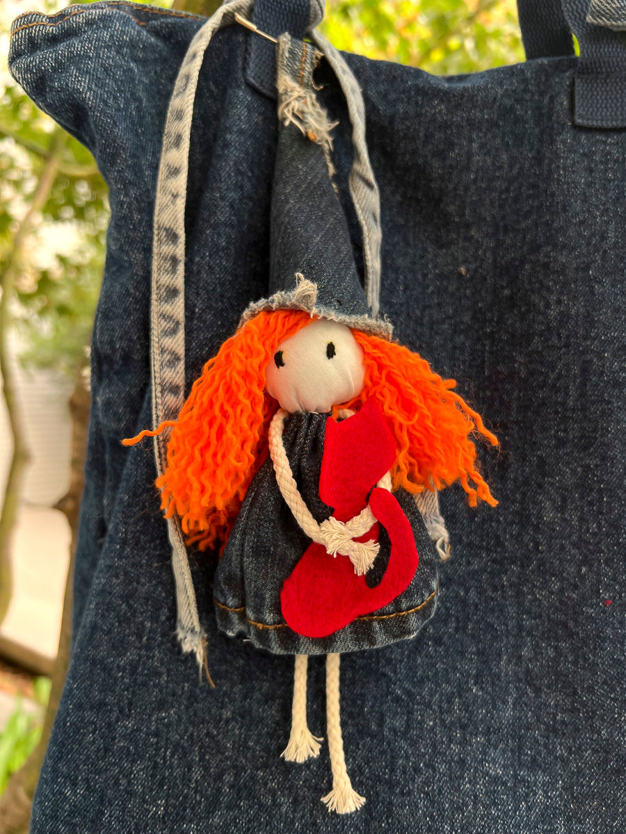 Upcycling Denim Doll