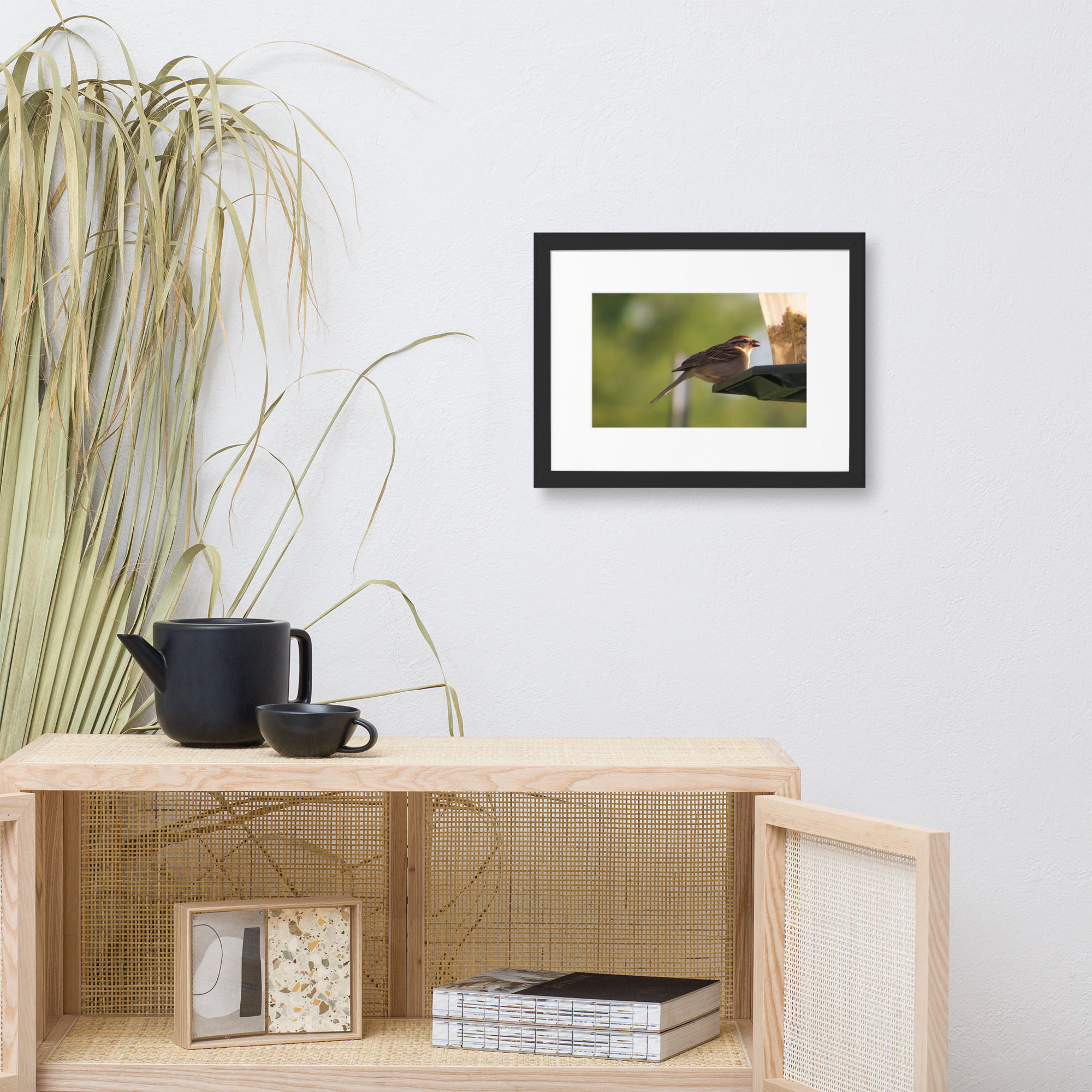 Matte Paper Framed Poster With Mat