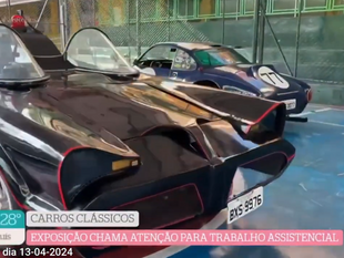 Exposição de Carros Clássicos - É de Casa - Globo