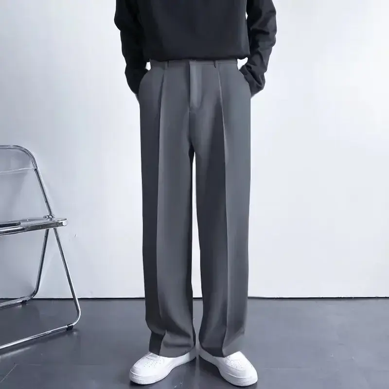 Thumbnail: Minimal Wide-Leg Trousers