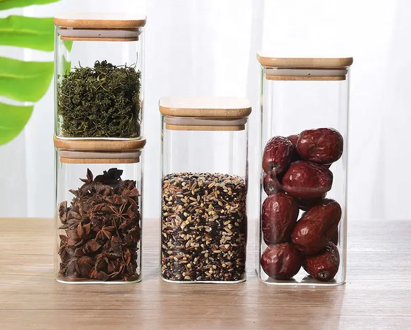 Miniatura: Frasco hermético con tapa Bamboo. 1400ml