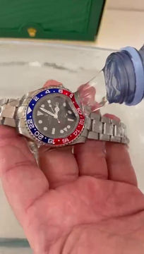 Miniaturbild: Rolex GMT Master 2  Pepsi  (Box 90€)