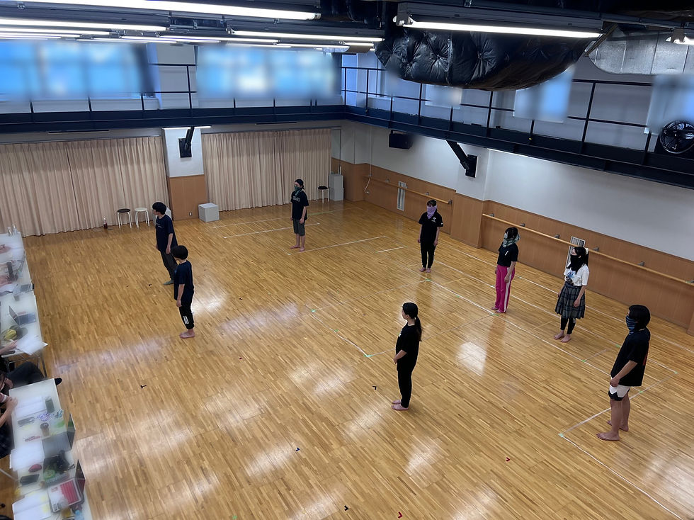 稽��古場レポート①