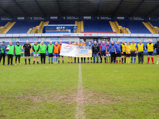 Walking Footballers Take to the One Call Stadium Pitch