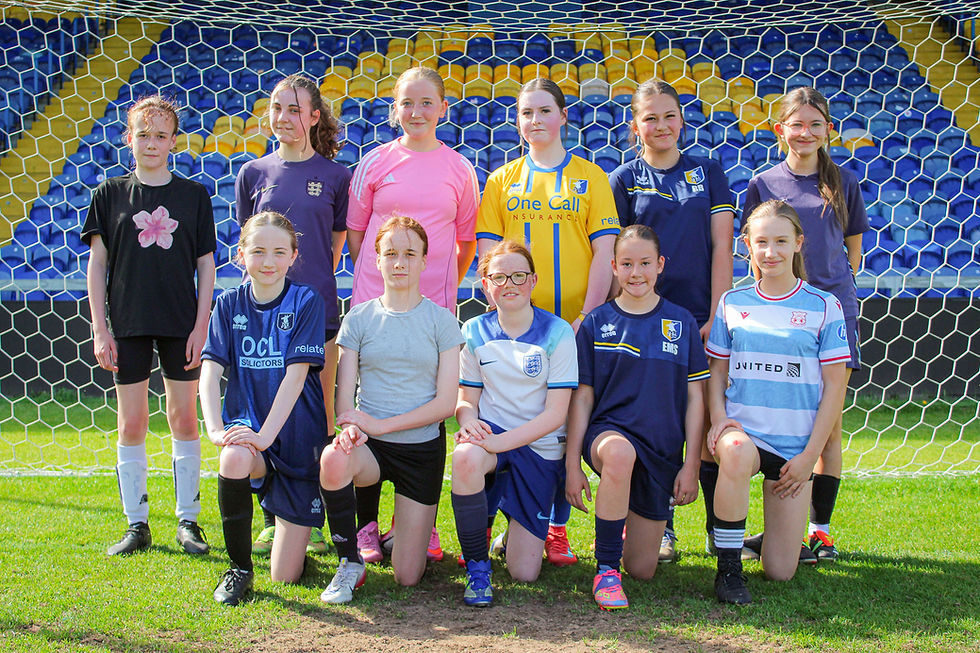Premier League Kicks Girls Enjoy a Special Play on the Pitch Experience