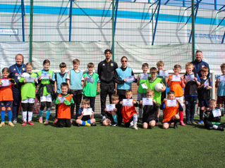 George Abbott Visits to Round Off Our Easter Football Camps!