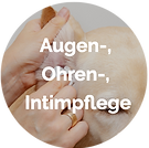 Augenhaare trimmen. Ohrenpflege, Intimpflege