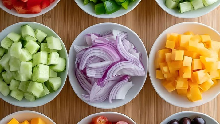 Go to Page Cut Vegetables