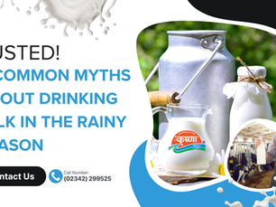 Busted! 5 Common Myths About Drinking Milk in the Rainy Season