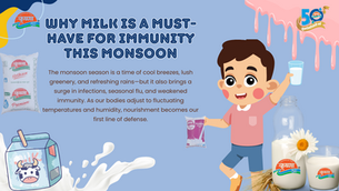 Why Milk Is a Must-Have for Immunity This Monsoon