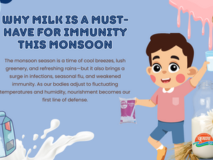 Why Milk Is a Must-Have for Immunity This Monsoon