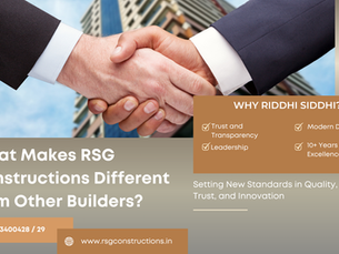 What Makes RSG Constructions Different from Other Builders?