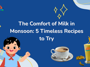 The Comfort of Milk in Monsoon: 5 Timeless Recipes to Try