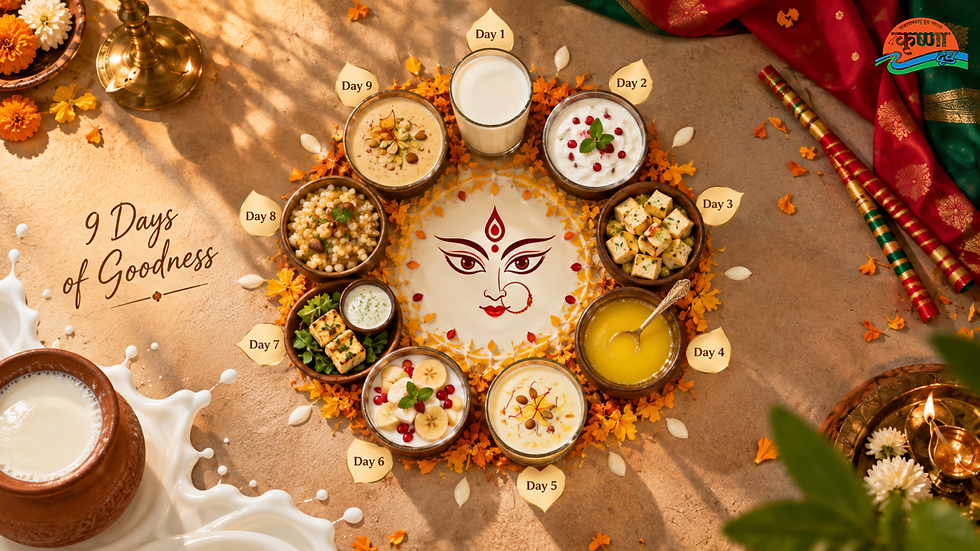 9 Days of Navratri: 9 Delicious Ways to Add Dairy Goodness to Your Festive Meals
