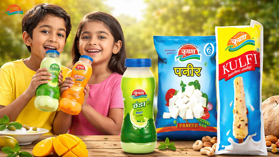 Healthy Snacking for Kids: Replacing Junk with Flavoured Milk & Dairy Treats