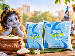 Janmashtami & Dahi Handi: Why Curd Is at the Heart of Krishna’s Favourite Celebration
