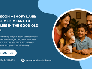 Monsoon Memory Lane: What Milk Meant to Families in the Good Old Days