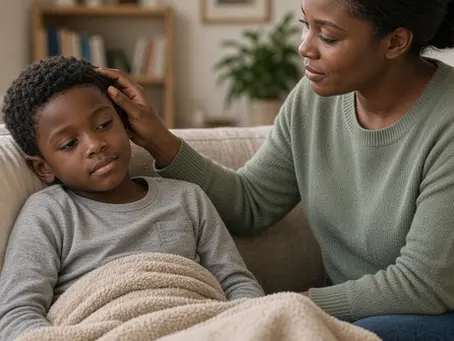 Pediatric dental sedation recovery with child and parent at home