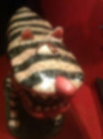 modelage aluminium acrylique vernis chien oeil